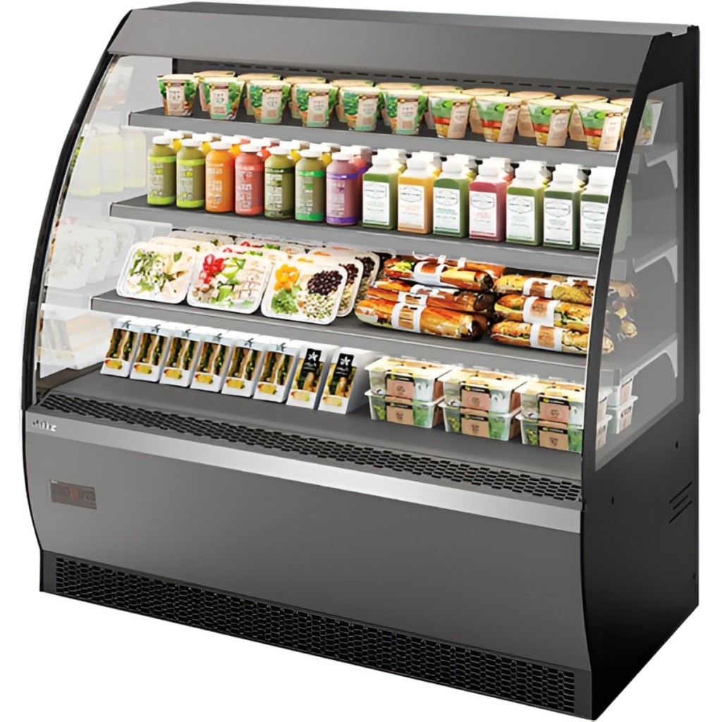 Витрина кондитерская Chilz VETE OF 130 серый матовый, шлифованная нержавейка