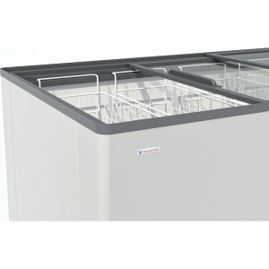 Ларь морозильный с прямым стеклом Frostor F 500 C серый - Изображение 2