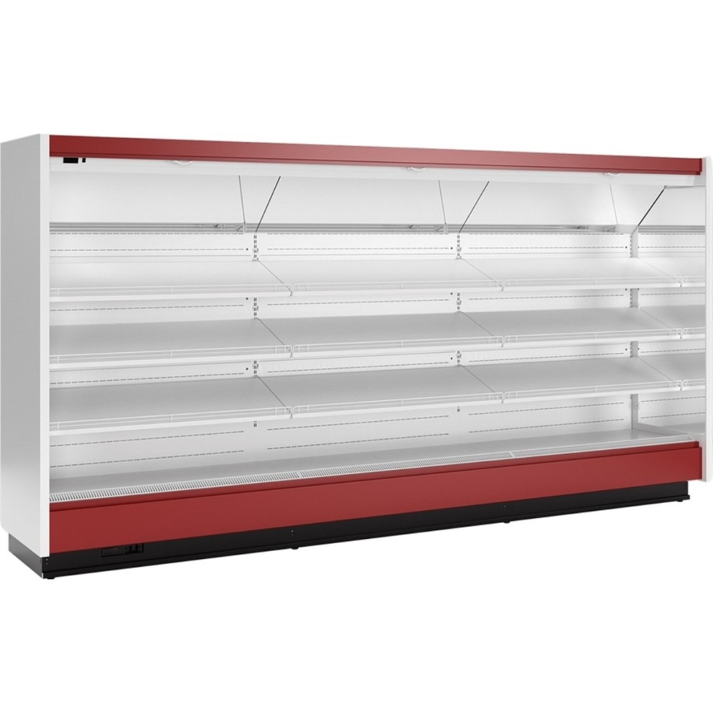 Горка пристенная витрина МХМ София 220/92 ВХСп-3,75 с ночными шторами фруктовая