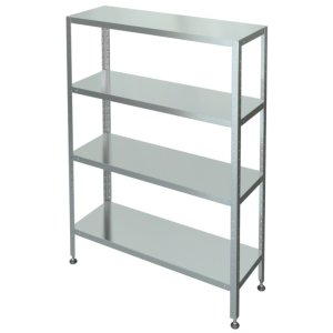 Стеллаж с 4-я сплошными полками МХМ C-4-0,3/1,2/1,6
