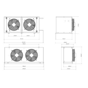 Сплит-система холодильная низкотемпературная Intercold LCM 443 FT  - Изображение 4