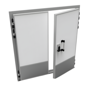 Дверь холодильная распашная двустворчатая НТ-РДД-1600*2400/120 - Изображение 4