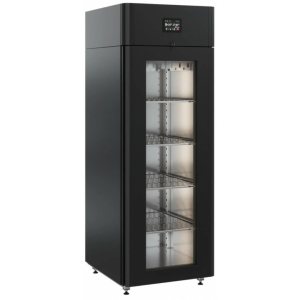 Шкаф холодильный для вызревания мяса Polair CS107 Meat черный, со стеклом (Тип 2) - Изображение 2