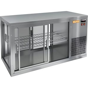 Витрина холодильная настольная HICOLD VRL Т 1300 R