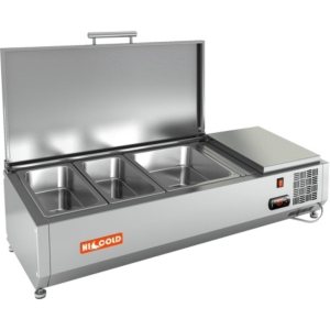 Витрина холодильная для ингредиентов HICOLD VRTU 1000 1/3