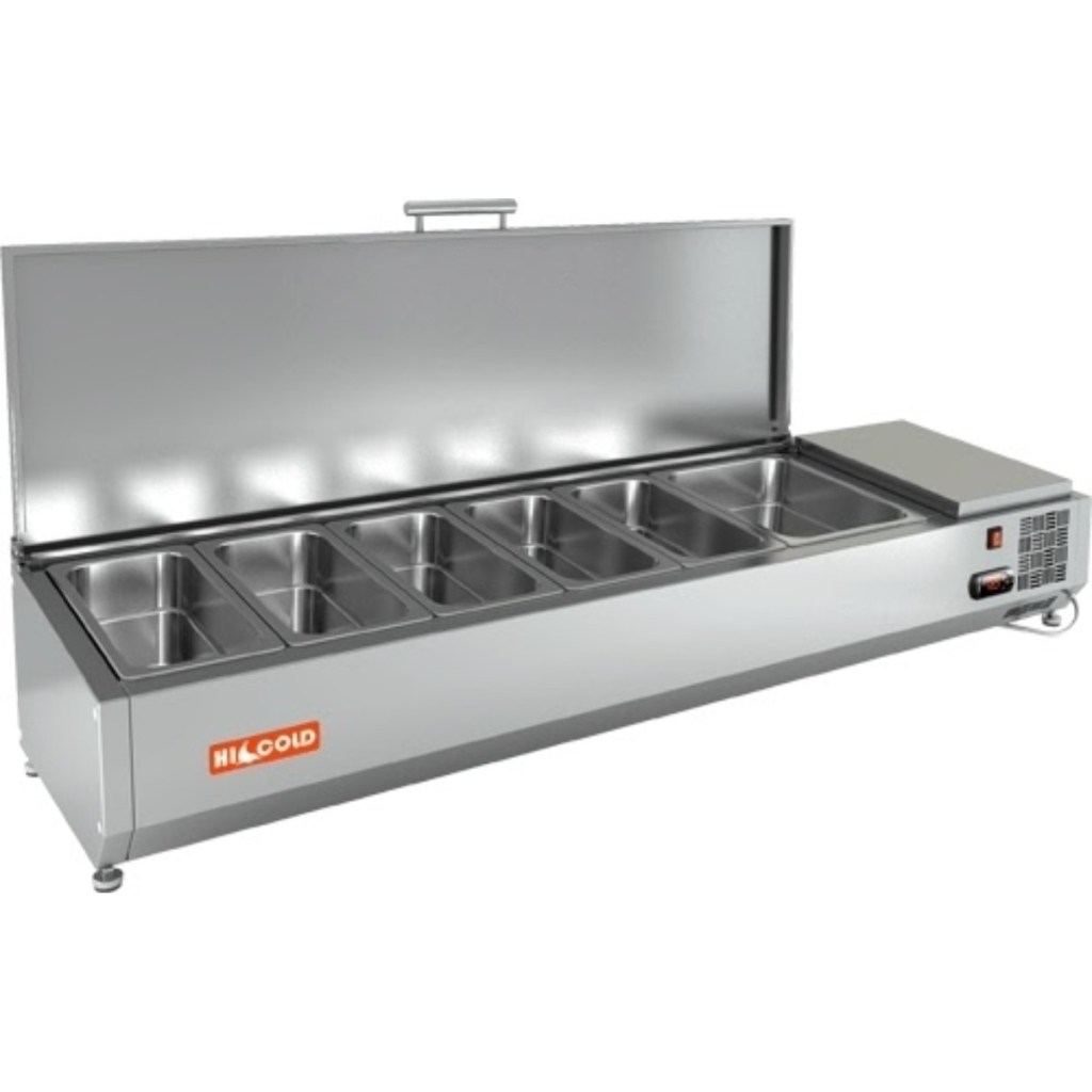 Витрина холодильная для ингредиентов HICOLD VRTU 1485 1/3 