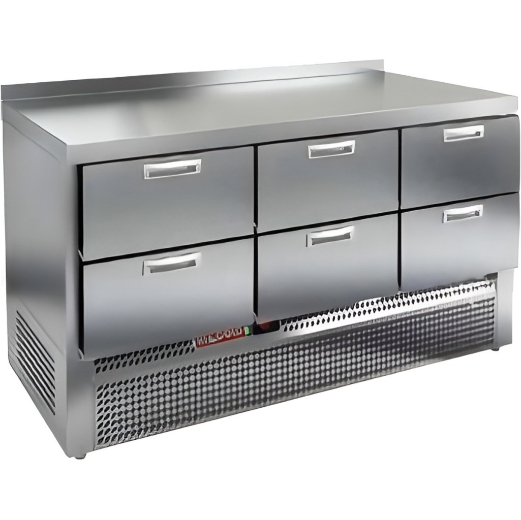 Стол холодильный среднетемпературный HiCold GNE 222/TN замок (6)