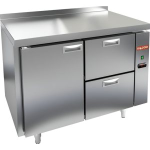 Стол холодильный среднетемпературный HiCold GN 12/TN P (без агрегата)