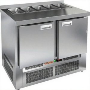 Стол холодильный для салатов HiCold SLE1-11GN (1/3) без крышки