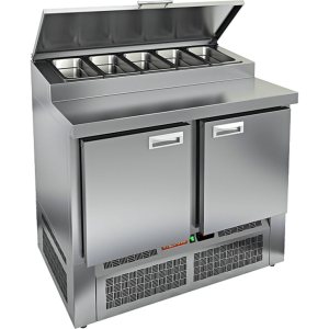Стол холодильный для пиццы HiCold PZE1-11GN (1/3) М