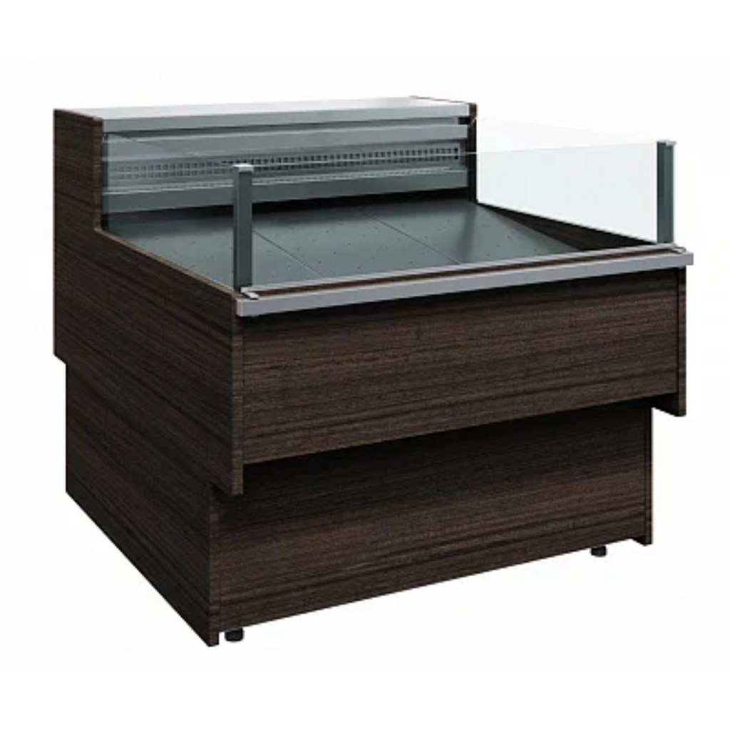 Витрина холодильная Carboma GC110 SP 1,5-2 (ВХСл-1,5 Carboma CG 110) (1005 венге)