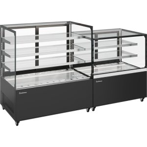Витрина кондитерская Carboma KC84-110 VV 1,2-1 (9005) - Изображение 5