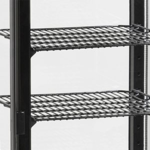 Витрина холодильная настольная TEFCOLD UPD80 BLACK черная - Изображение 3