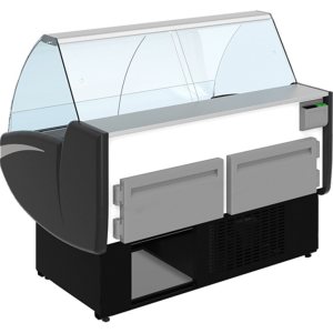 Витрина холодильная CRYSPI Gamma-2 SN FISH 1200 LED (без боковин) - Изображение 4