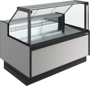 Витрина холодильная Carboma GC110 SV 1,25-1 с боковинами (версия 2.0) (9006-0430)