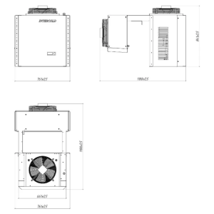 Моноблок холодильный низкотемпературный Intercold MLCM-316 FT - Изображение 2