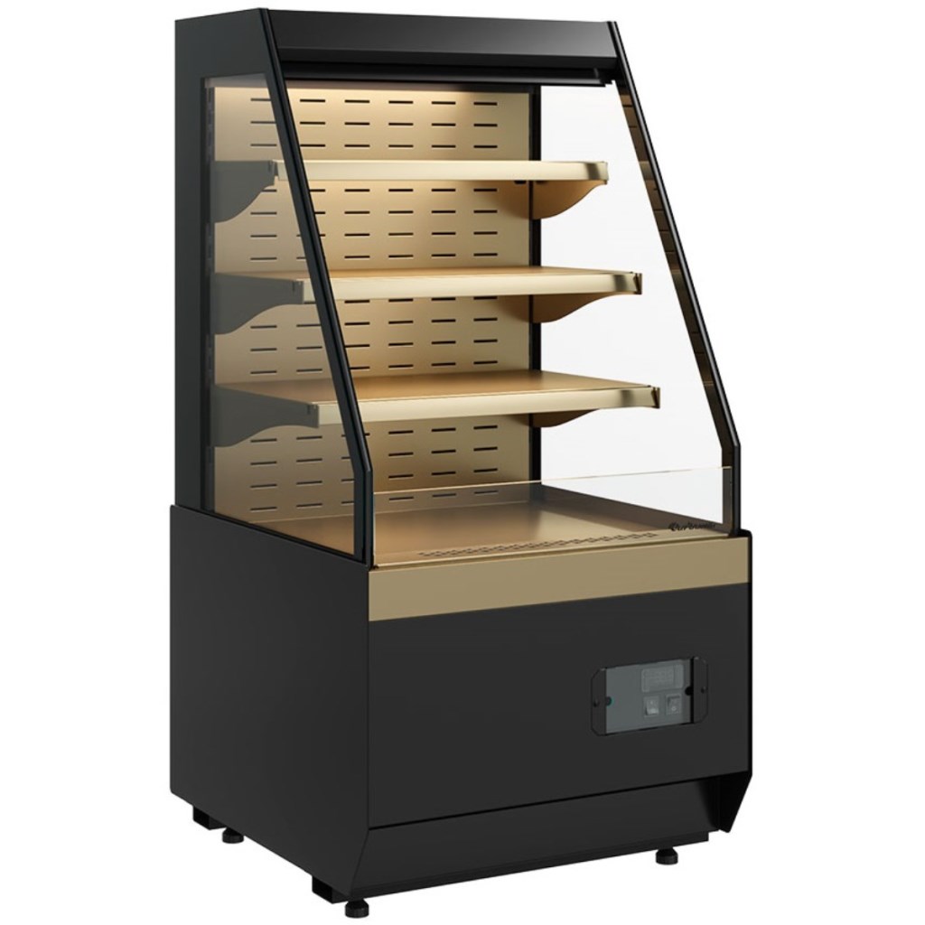 Витрина кондитерская Carboma KC70 VM 0,9-2 Standart открытая, горка (версия 2.0) (9005-0109)