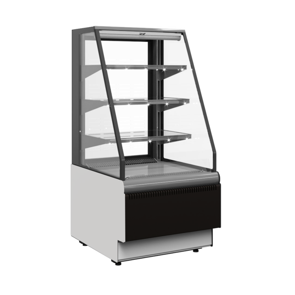 Витрина кондитерская Carboma KC70 VM 0,6-2 Standart (9006-9005) открытая
