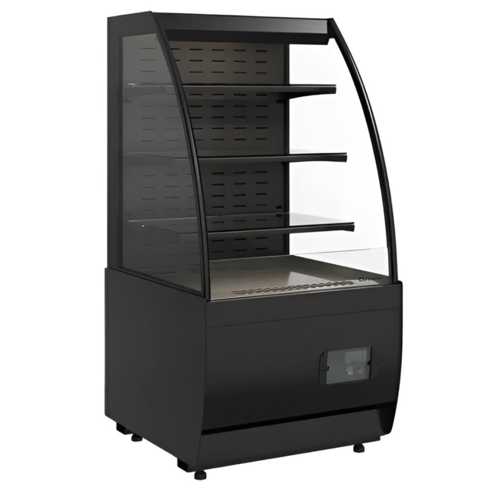 Витрина кондитерская Carboma K70 VM 0,6-2 Standard открытая, горка (версия 2.0) (9005)