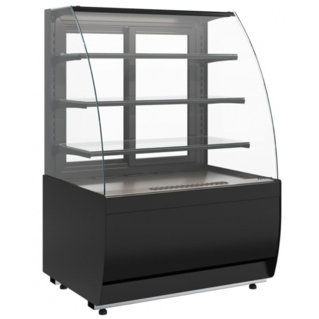 Витрина кондитерская Carboma K70 VM 1,3-1 Light (версия 2.0) (9005)