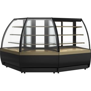 Витрина кондитерская Carboma K70 VV-3 Standard (версия 2.0) (9005-0109) угловая - Изображение 2